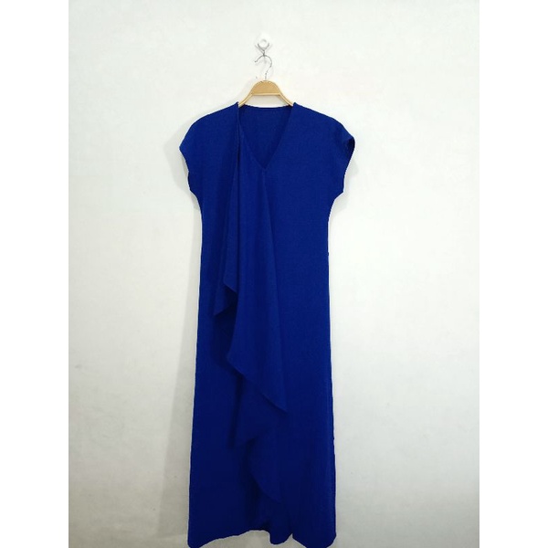 Layer longdress Maxi simple Long Dress Formal Preloved PL Second