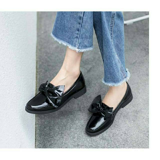 Best Seller Sepatu Wanita Marry Jane - Sepatu Oxford Wanita - Sepatu Wanita Terlaris - New Arrival - Cod 0LZydrCn5X9Rm
