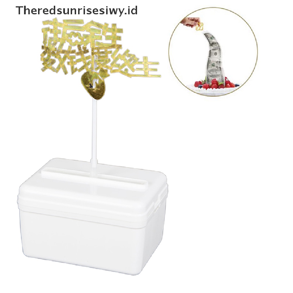 (Theredsunrisesiwy.Id) Cetakan Kue / Uang Model Tarik Kreatif Reusable Untuk Dekorasi