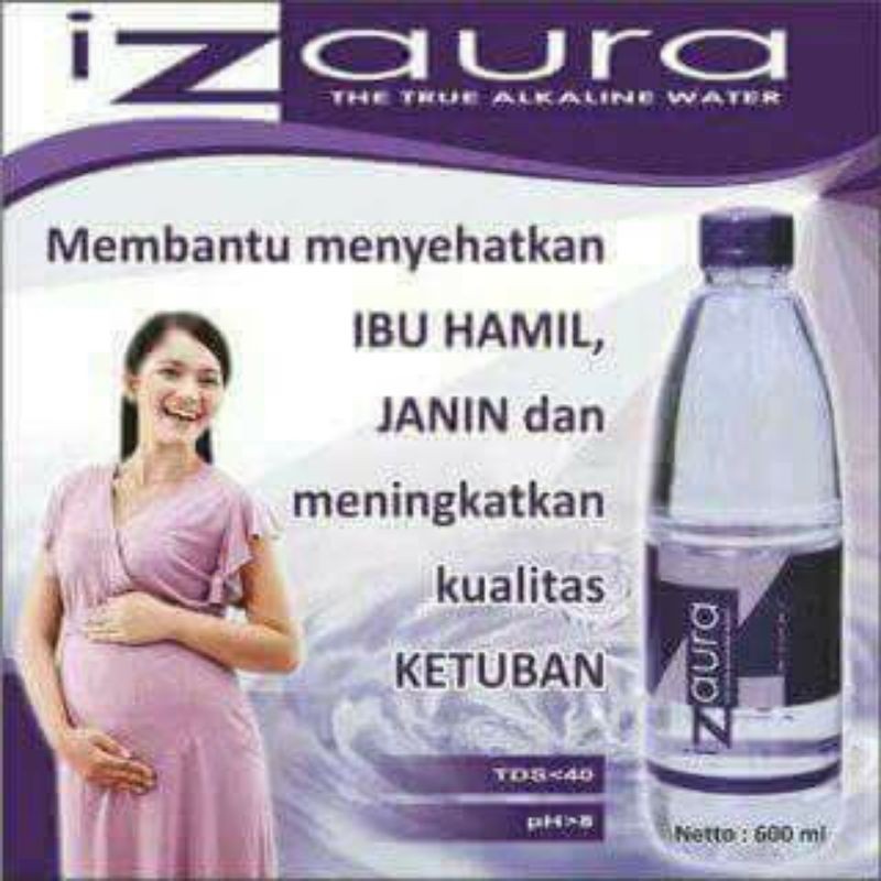 

iZaura air mineral pH tinggi (ecer)