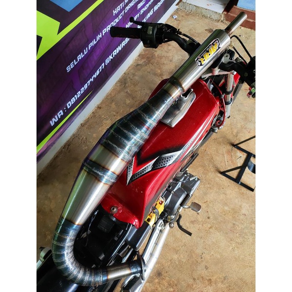 KNALPOT RX KING KOLONG PYTON POLES BAKAR