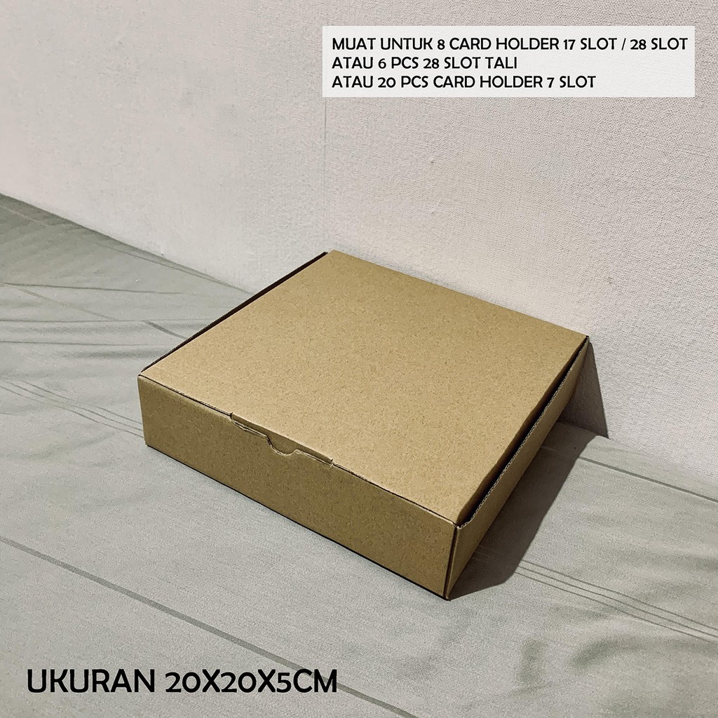 PACKAGING BOX KARDUS 20X20X5CM