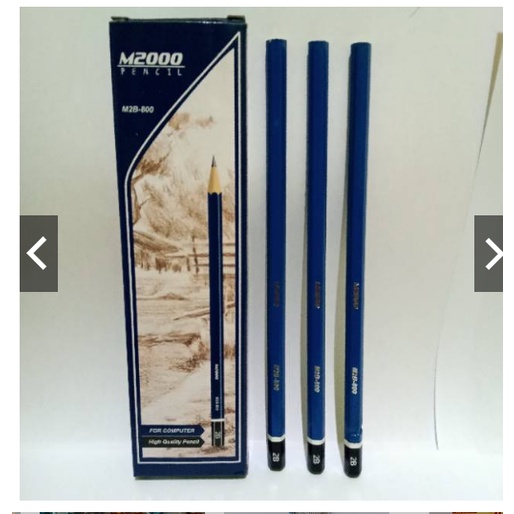 

SELUSIN ( 12 PCS ) Pensil 2B Raut Murah M2000 / Montana