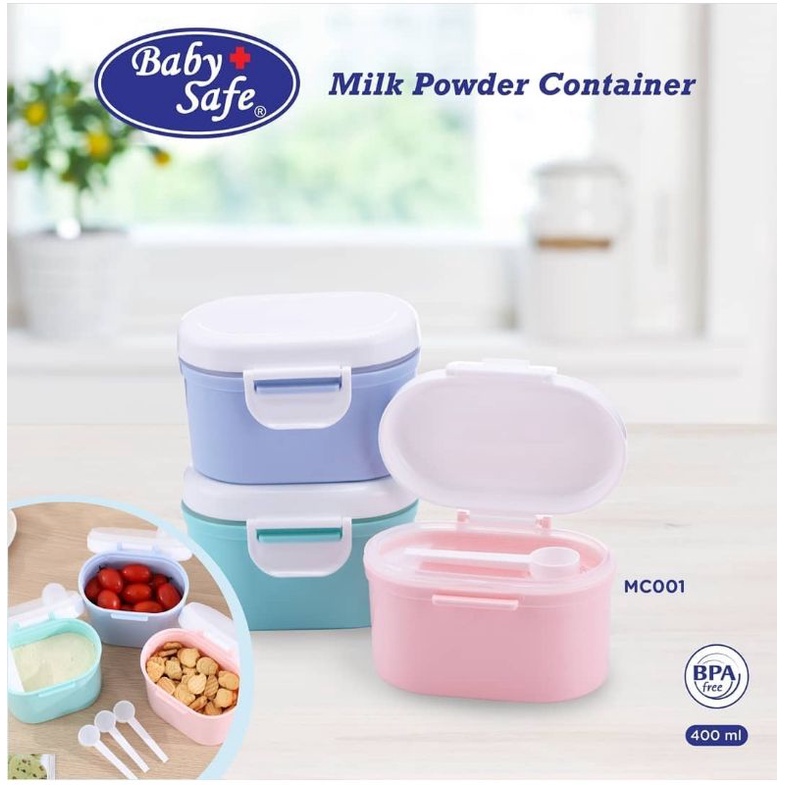 Baby Safe Milk Powder Container / Milk compartment large / tempat susu bubuk MC002 MC001