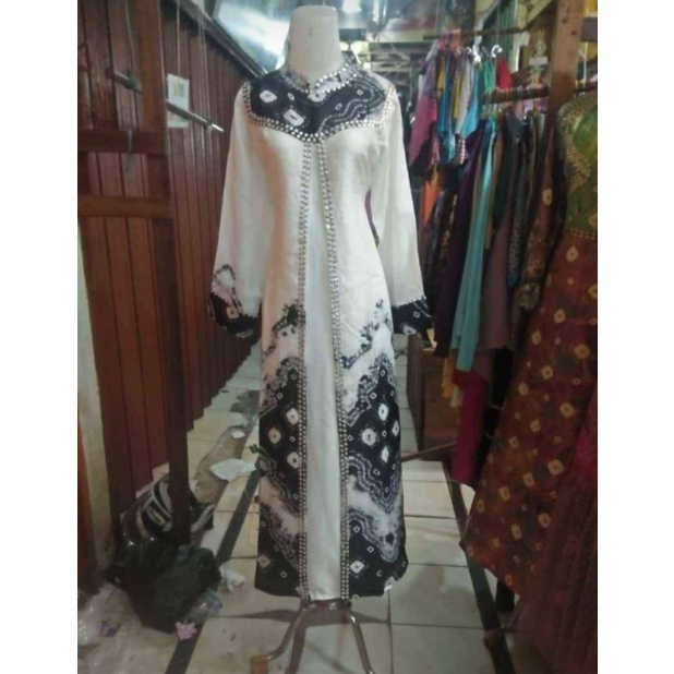 Gamis Jumputan MEWAH / Gamis Jumputan Terbaru / Dress Jumputan