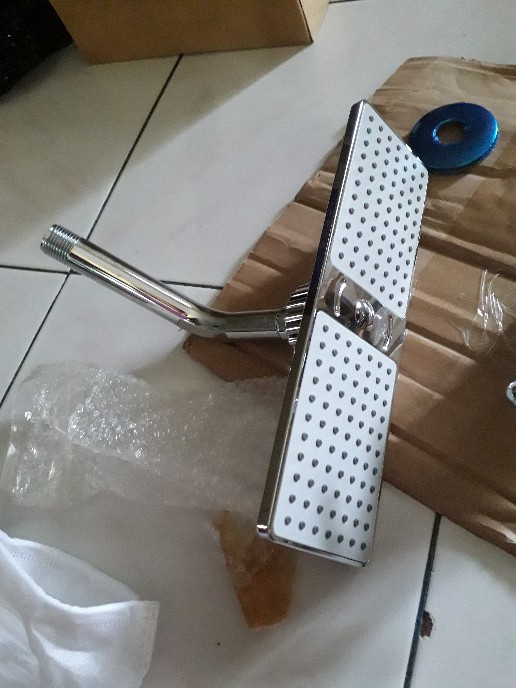 Paket Wall Shower Tanam Dan Stop Kran Tanam Promo Termurah
