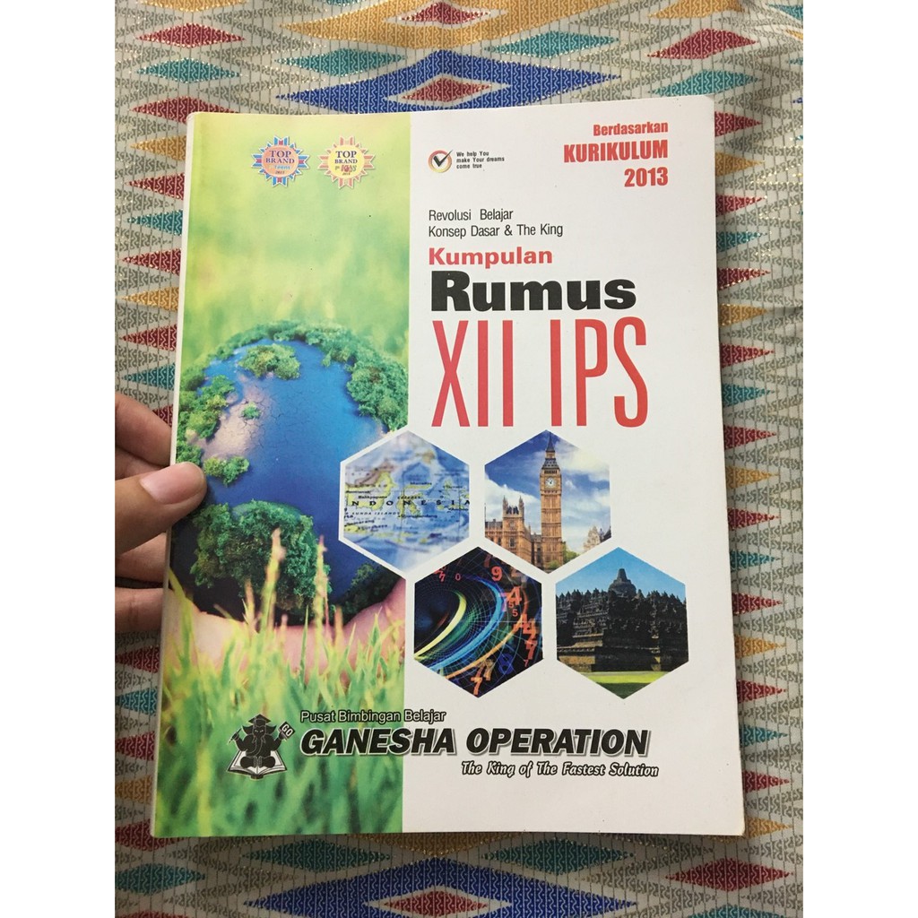 Buku Kumpulan Rumus Kelas 12 IPS Kurikulum 2013