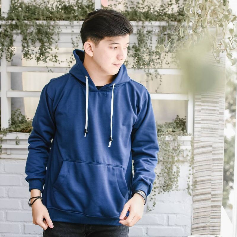 Jaket Sweater Hoodie Wanita Oversize Outerwear Pakaian Sweatshirt Korean Style Hudie Cewek NATURAL-5