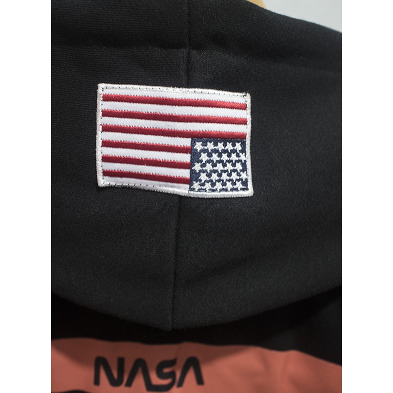 Hoodie nasa hitam