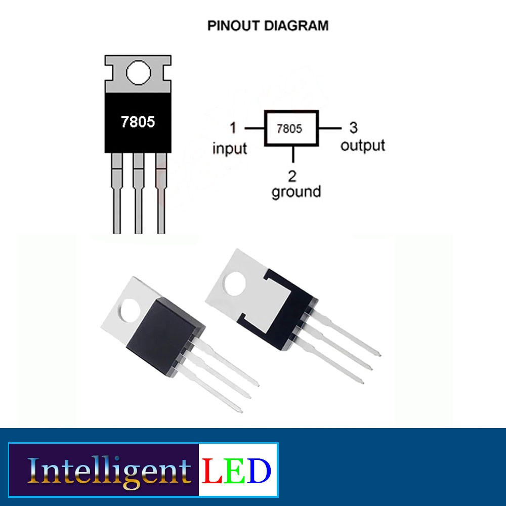 LM7805 L 7805 L7805CV TO-220 DIP Fixed Voltage Regulator 5V IC