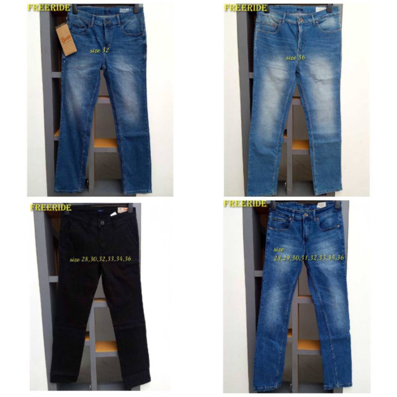 Celana Jeans FREERIDE Dewasa