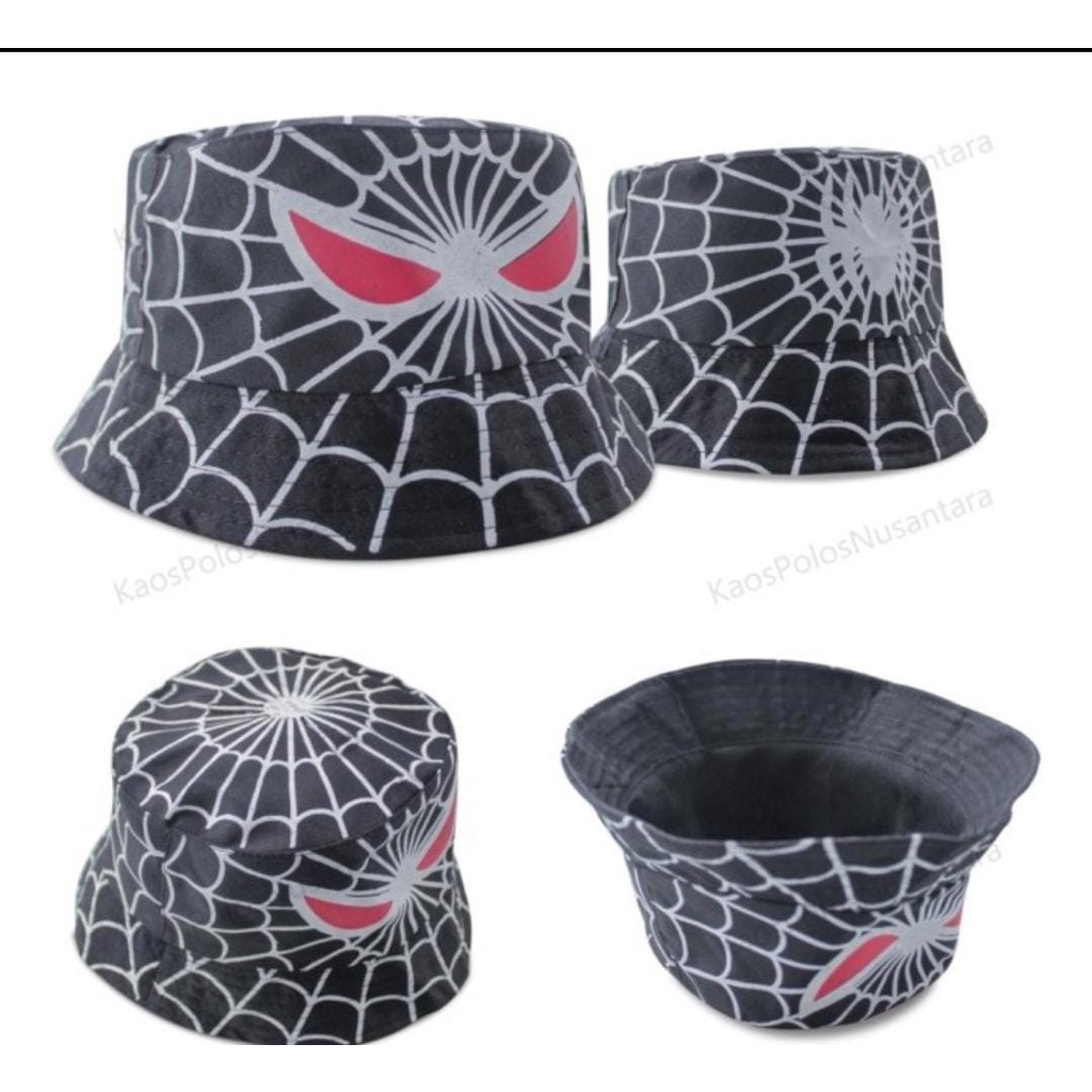 TOPI BUCKET ANAK LAKI LAKI TOPI BUCKET MOTIF SPIDERMAN