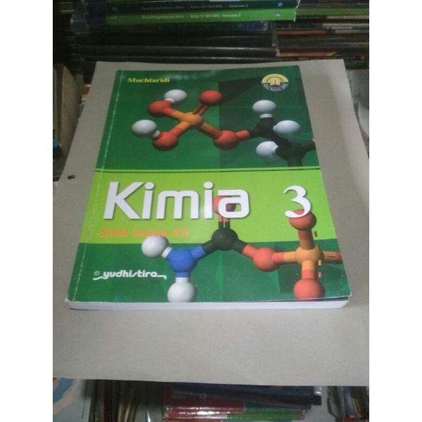 buku kimia SMA kelas 3-12 penerbit Yudhistira