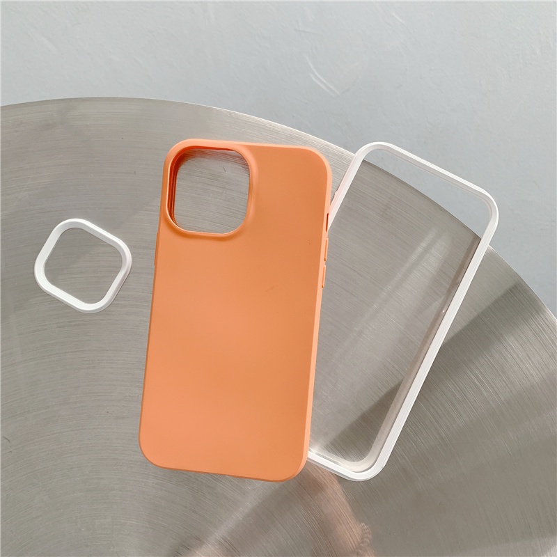 Soft Case Silikon Pelindung Lensa Kamera Warna Permen Untuk Iphone 13 11 12 Pro Max 7 8 Plus X Xs Max Xr Se 2020