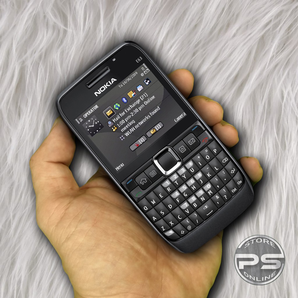 HP Nokia E63 - HP Jadul - HP Qwerty Legenda - Aplikasinya sangat lengkap -Jaringan Telkomsel-3