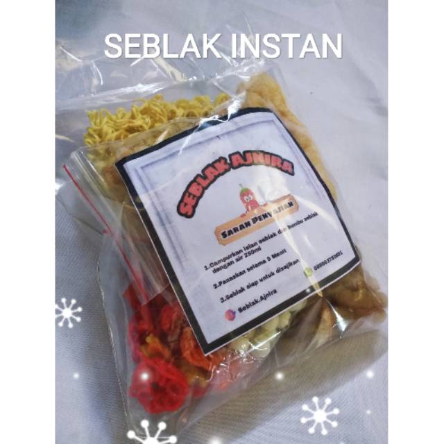 

SEBLAK INSTAN KETAGIHAN