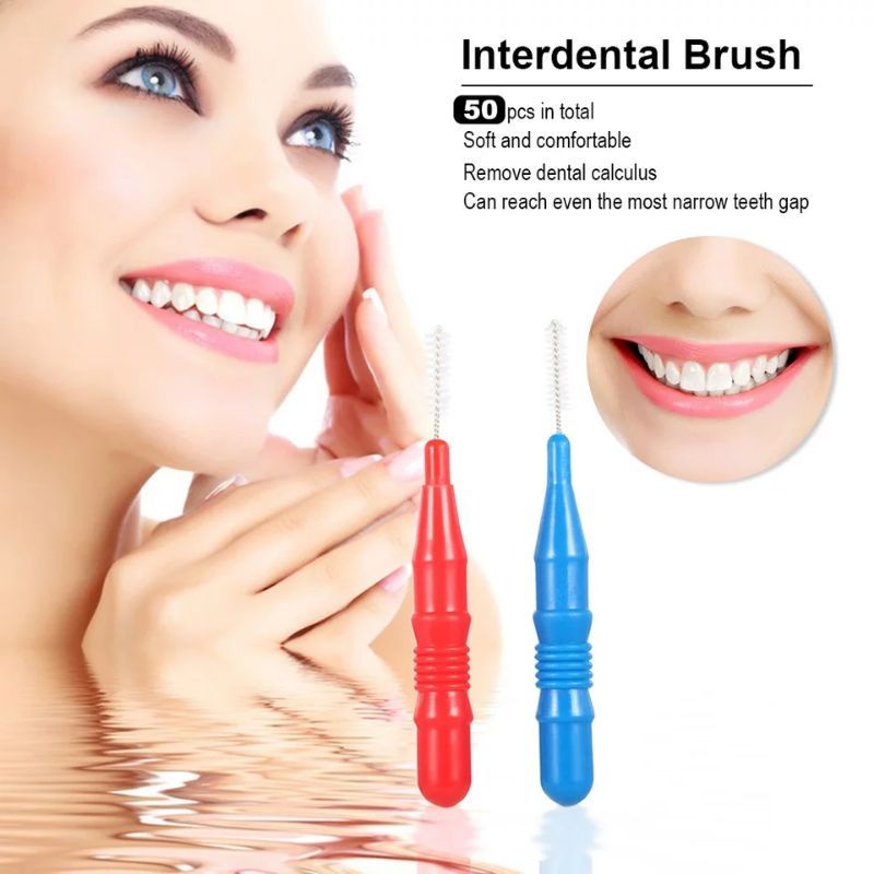 PEMBERSIH SELA / INTERDENTAL BRUSH / SIKAT SELA GIGI BEHEL