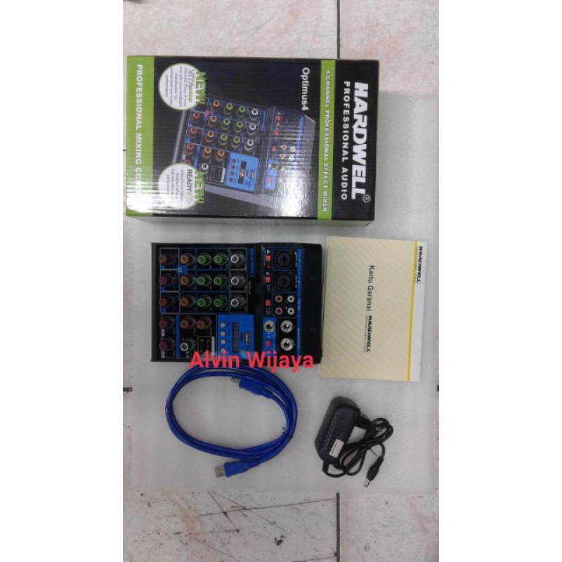 bisa COD mixer audio hardwell optimus4.lengkap effex vocal.original