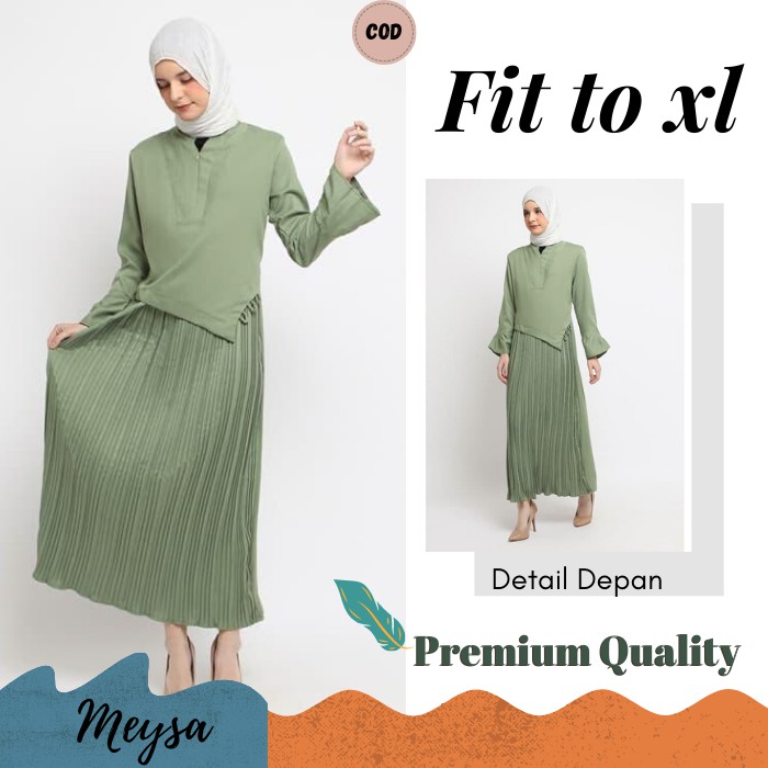 GAMIS POLOS CASUAL DRESS KONDANGAN DRES SYIMA MK190 GAMIS RENDA GAMIS POLOS SYARI ASDF REMAJA SIMPLE