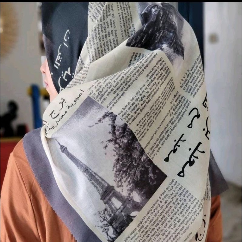 Hijab Segiempat Viral Arab Indo