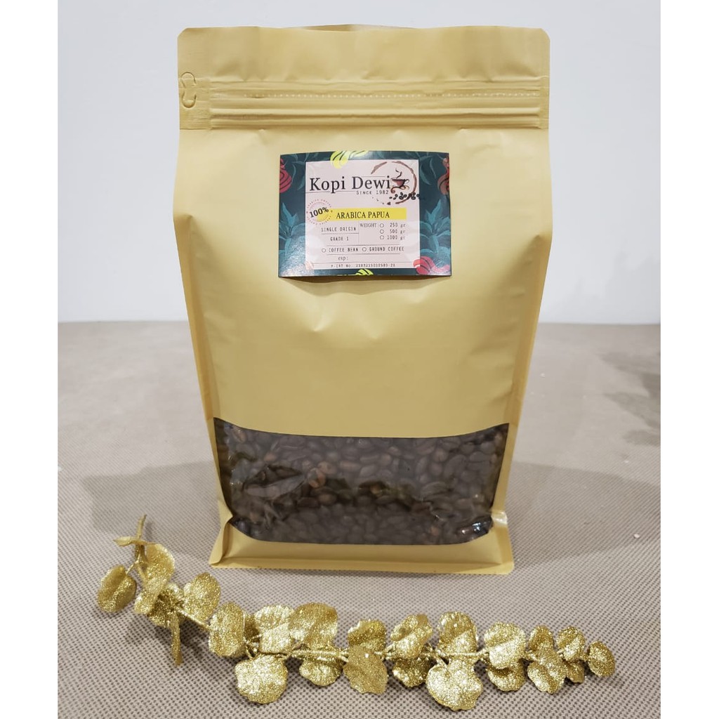 

Kopi Arabika Papua 1000 gr Kopi dewi - Kopi Biji / Bubuk Arabica