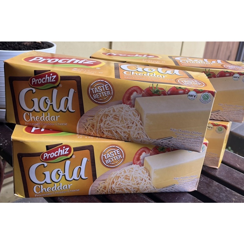 

Prochiz Gold Cheddar Cheese 2 Kg terjamin