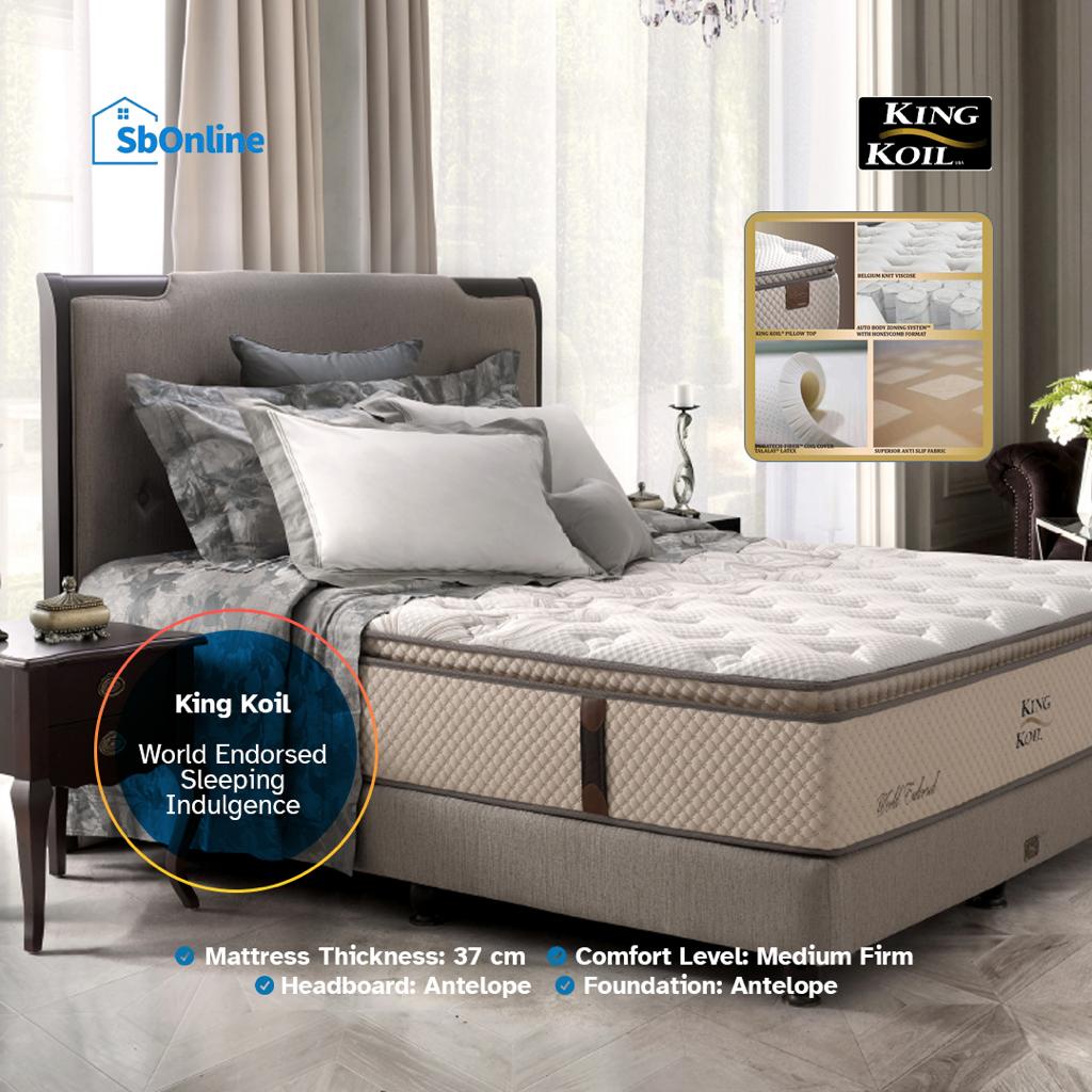 Springbed KING KOIL World Endorsed - Kasur Saja