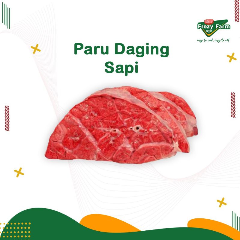 

Paru Sapi mentah Import Australia - 1 kg