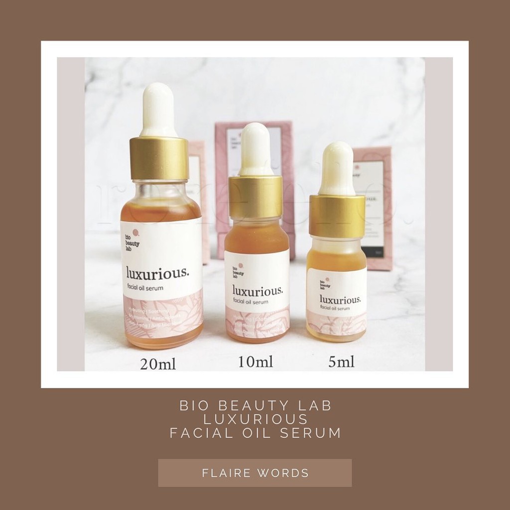 BIO BEAUTY LAB - Luxurious Facial Oil Serum / Acne Trearment Serum / potent / phyto / retinol serum