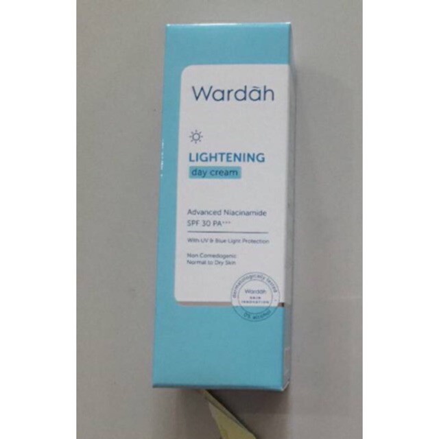 Wardah lightening advanced niacinamide day cream 20ml