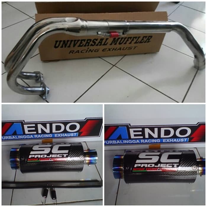 Knalpot Racing SC Project Fullsystem Yamaha R25