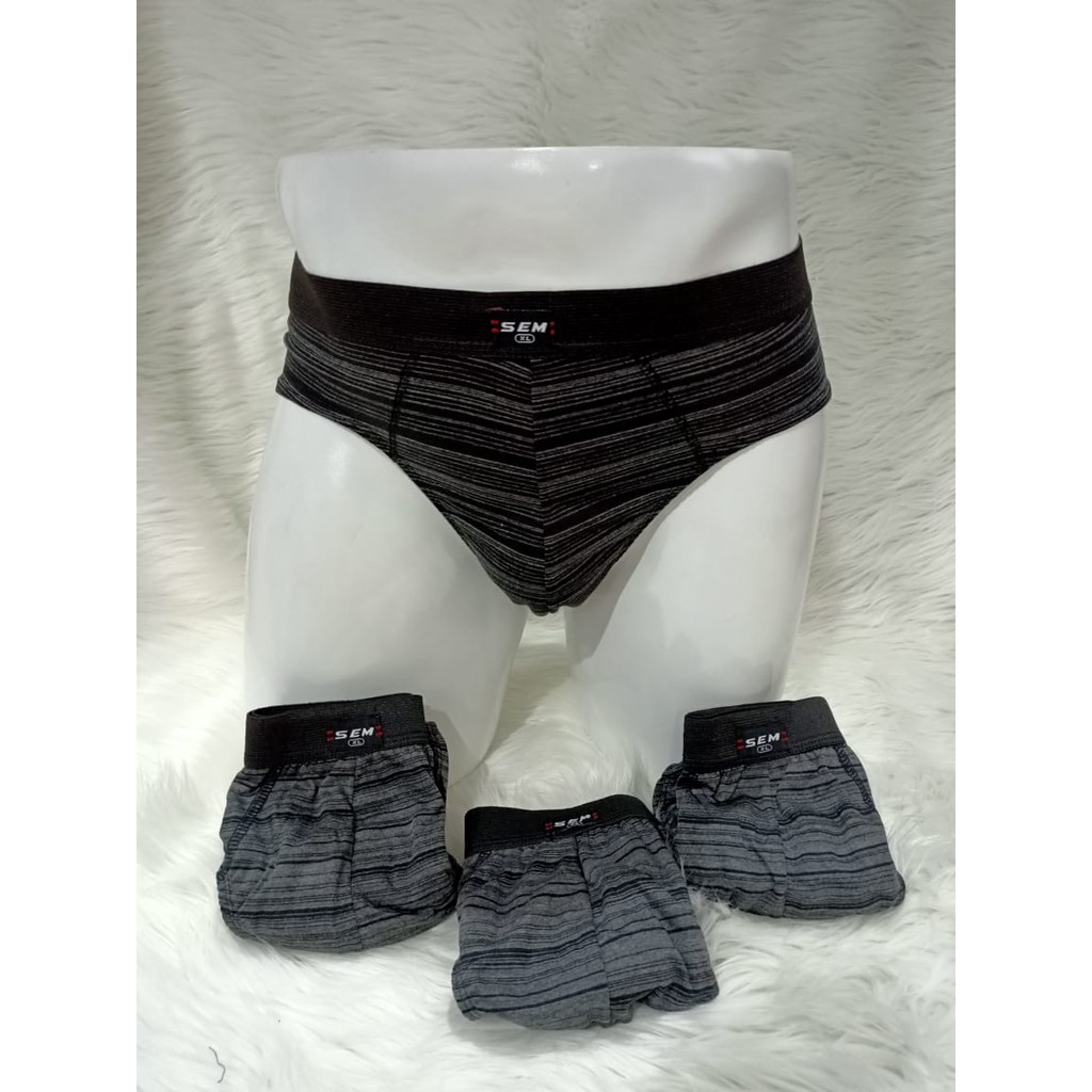 3 PCS CELANA DALAM PRIA | CELANA DALAM SEM OO1