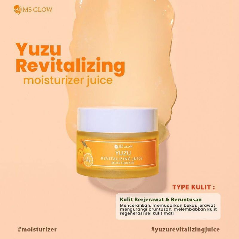 yuzu moisturizer ms glow