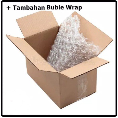 

Tambahan Buble Wrap dan Bonus Packing Box Kardus