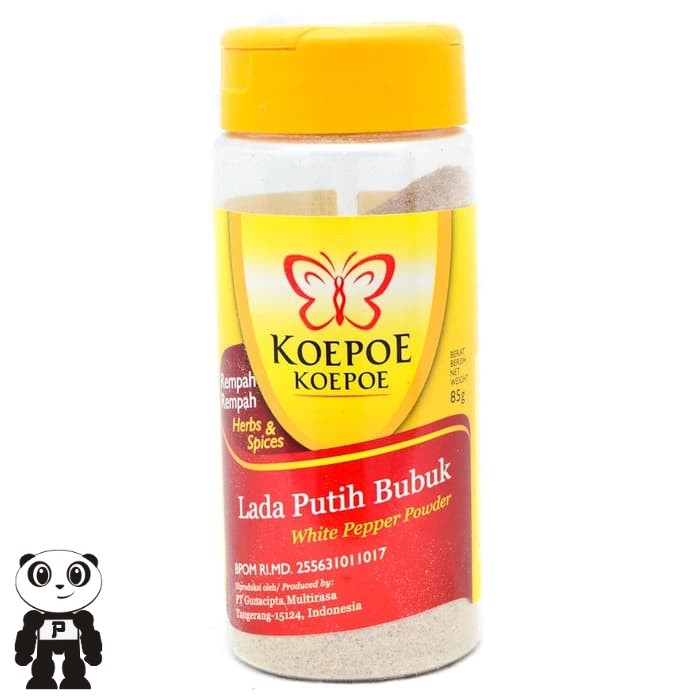 

Koepoe Koepoe Lada Putih Bubuk Merica 85gr