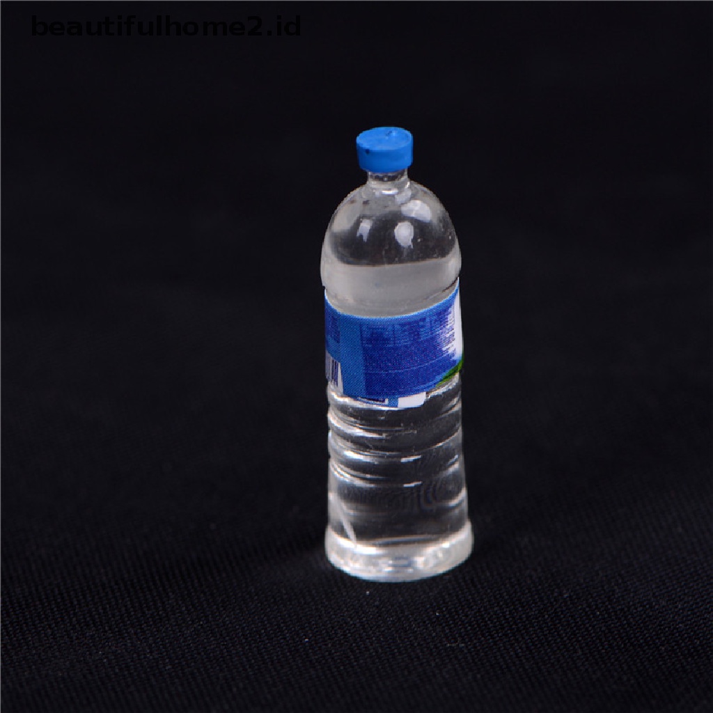 (Beautifulhome2.Id) 4pcs Miniatur Botol Air Mineral Skala 1 / 6 1 / 12 Untuk Dekorasi Rumah Boneka