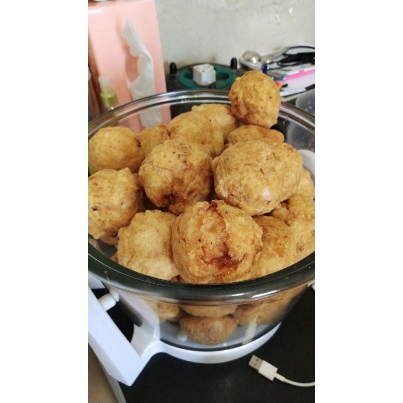 

bakso goreng ayam udang