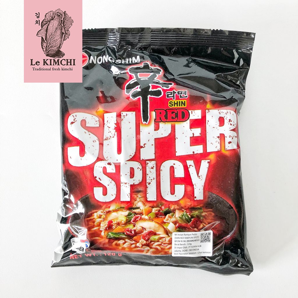 

Nongshim Shin Ramyun Super Spicy - Ramen Korea Pedas - Korean noodle