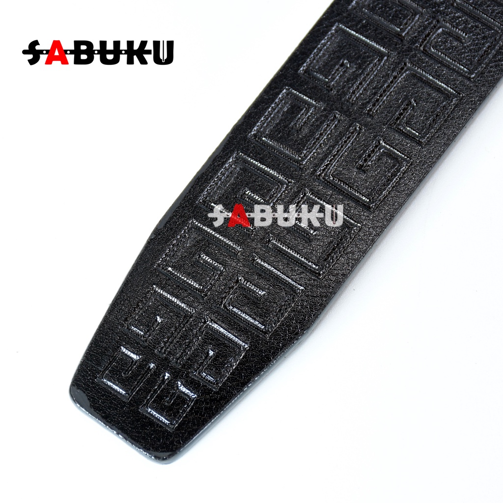 Ikat Pinggang pria Sabuk Model Jarum Kulit Sintetis Men Belt Sabuk Clasic Gesper Pria -170