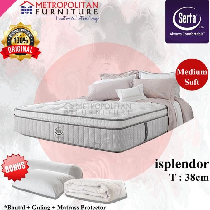 KASUR SPRINGBED SERTA ISPLENDOR SPRING BED MATRAS DG61464EZ
