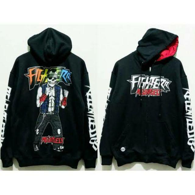 Jaket Distro Full Print