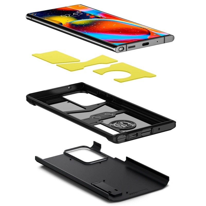 Case Samsung Galaxy Note 20 Ultra / Note 20 Spigen Tough Armor Anti Shock Bumper Hardcase Casing