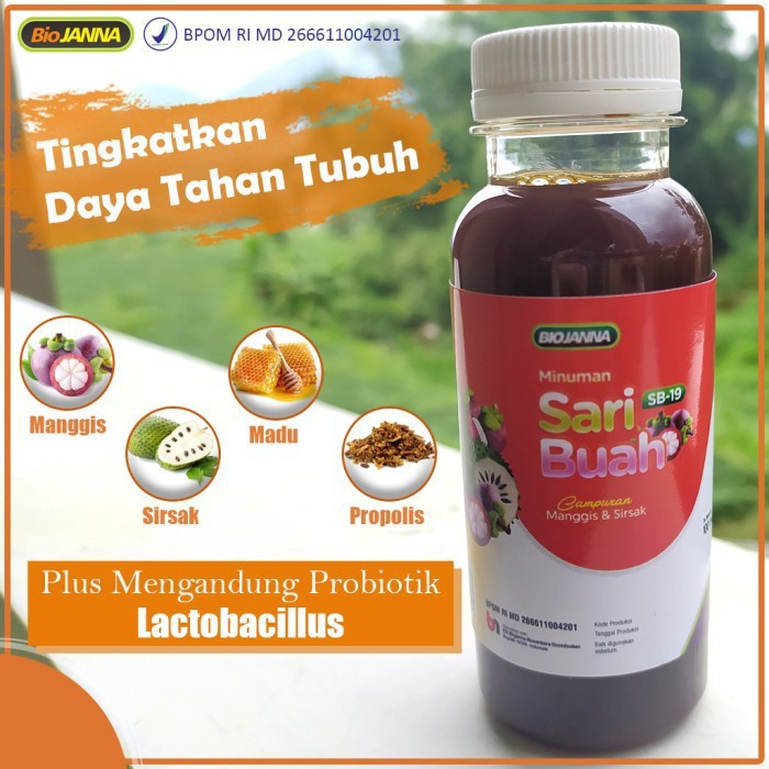 Original Sari Buah Biojanna 100 ml Izin BPOM RI
