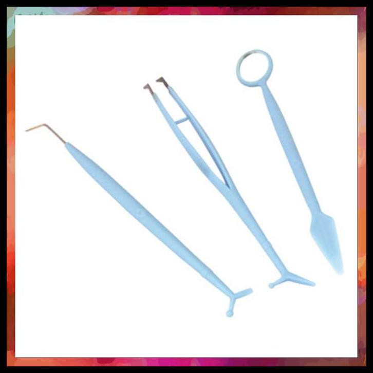 PROMO PROMO ALAT PEMBERSIH KARANG GIGI MANUAL - DENTAL SET MURAH