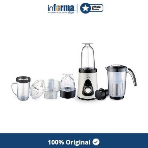 INFORMA BLENDER KELS NEVILLE MINI BLENDER SET OF 6 WHITE