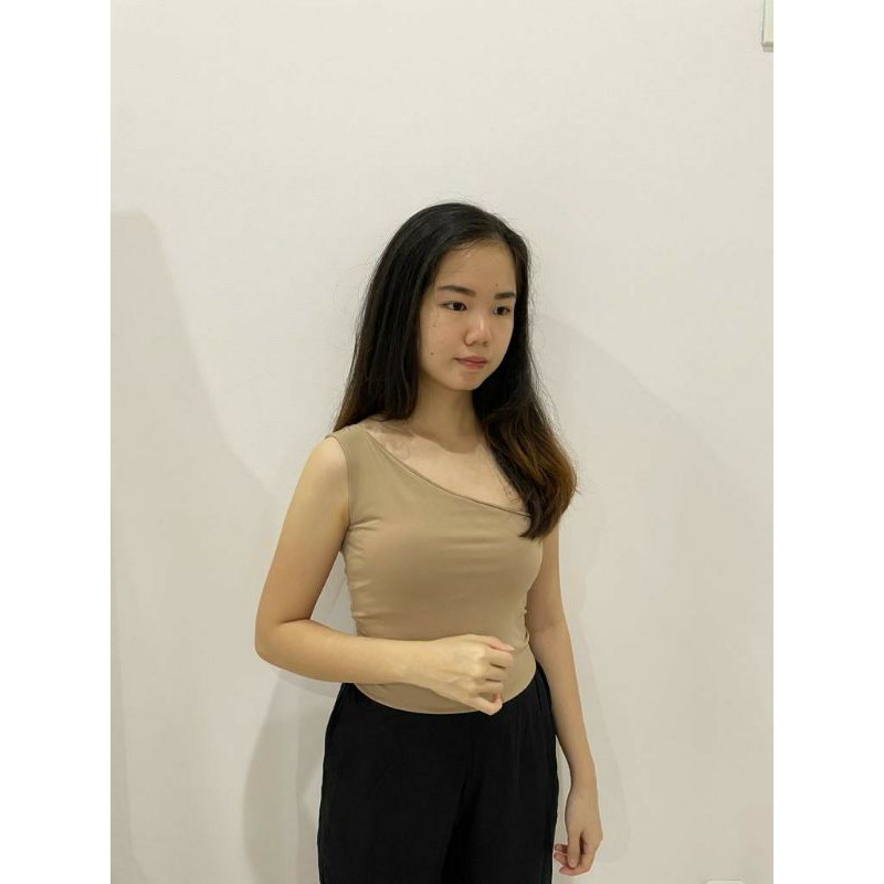 ONE SHOULDER TANKTOP (TARZAN)