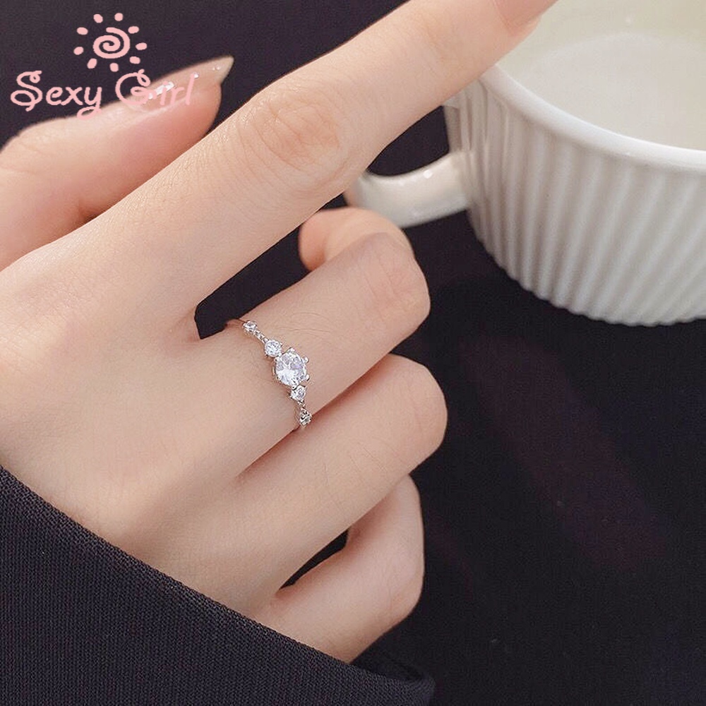 Cincin Klasik Model Terbuka Adjustable Gaya Korea Untuk Wanita