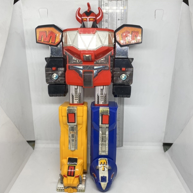 Mainan Robot Vintage MMPR Power Rangers Megazord Non DX Bandai 1991