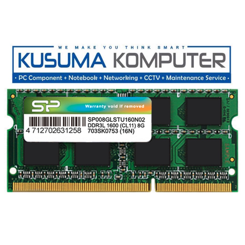 Silicon Power DDR3L 4GB / 8GB SODIMM Low Voltage RAM Laptop / Mini PC