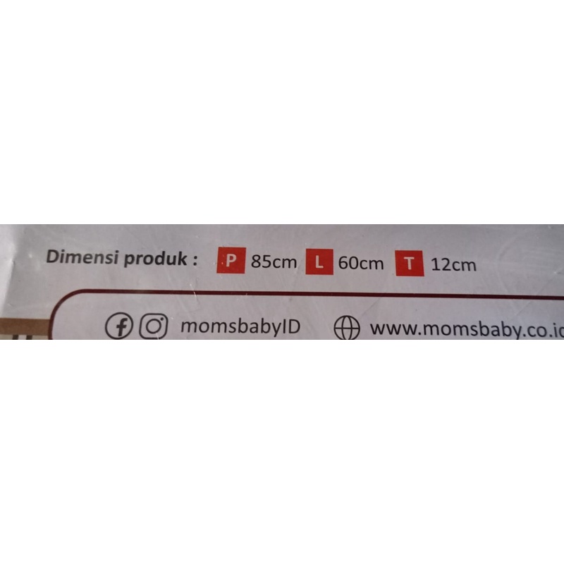 Kasur bayi multifungsi moms baby + kelambu / Kasur Kolam bayi / Kasur Sofa Bayi